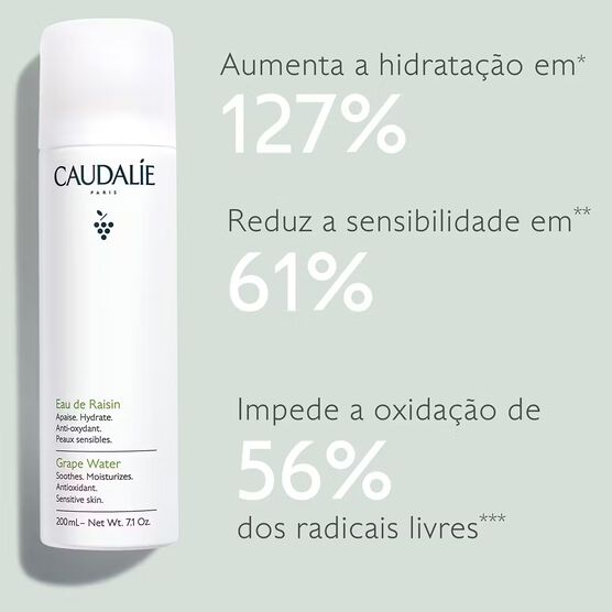 Bruma Facial Hidratante Água de Uva Caudalie